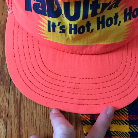 Vintage Fab Ultra SnapBack Orange Yellow Hat - Picture 4 of 7